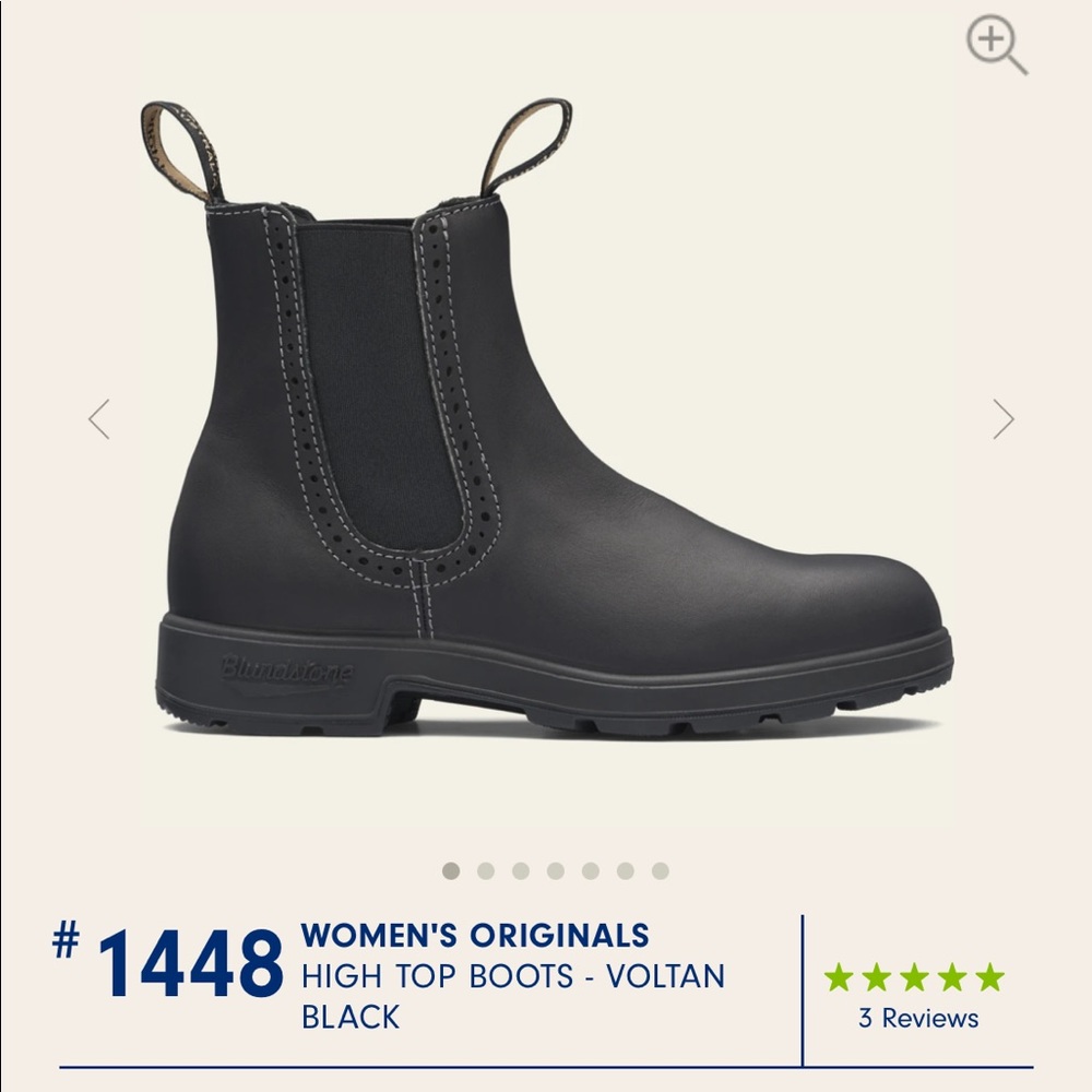 Blundstone Women’s Voltan Black High Top Boot